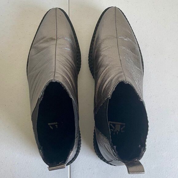 TUK Unisex Graphite Chelsea Creeper boots - Picture 4 of 6